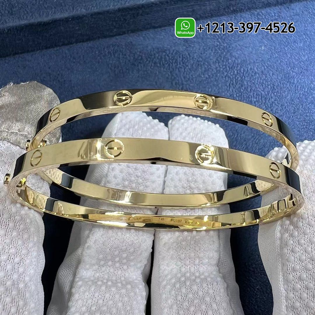 Cartier 18K Yellow Gold Small Model LOVE Bracelet B6047517