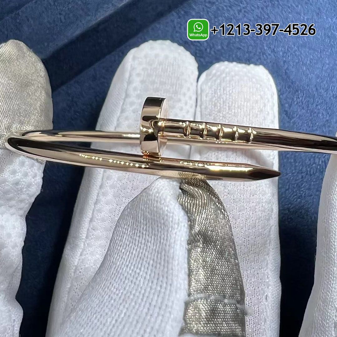 Cartier 18k Rose Gold Juste Un Clou Small Model Nail Bracelet B6062517