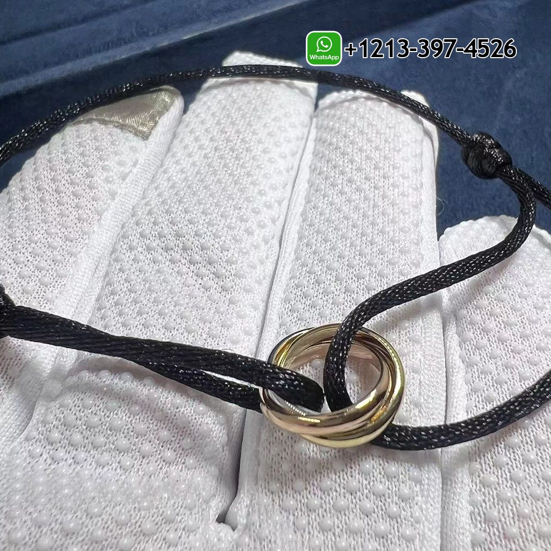 Cartier Trinity De Cartier Classic 18k Three Tone Gold Bracelet