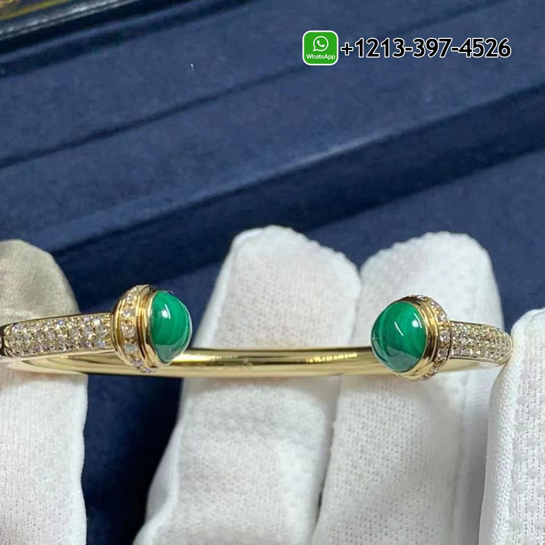 18K Yellow Gold Piaget Possession Open Bangle Bracelet G36PD400