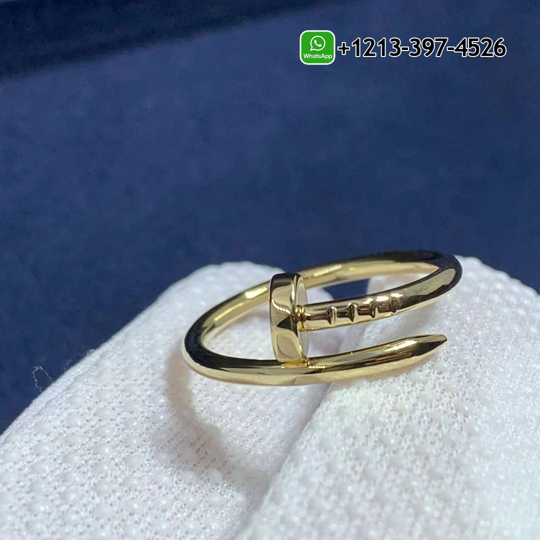 Cartier 18k Yellow Gold Juste Un Clou Small Model Nail Ring B4225900