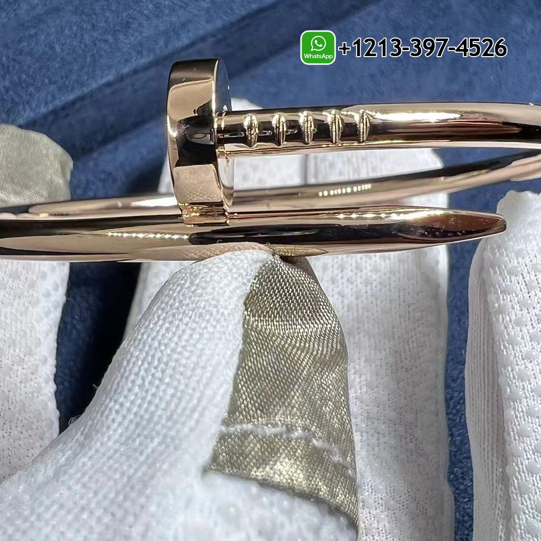 Cartier Juste un Clou Pure 18k Rose Gold Nail Bracelet B6048117