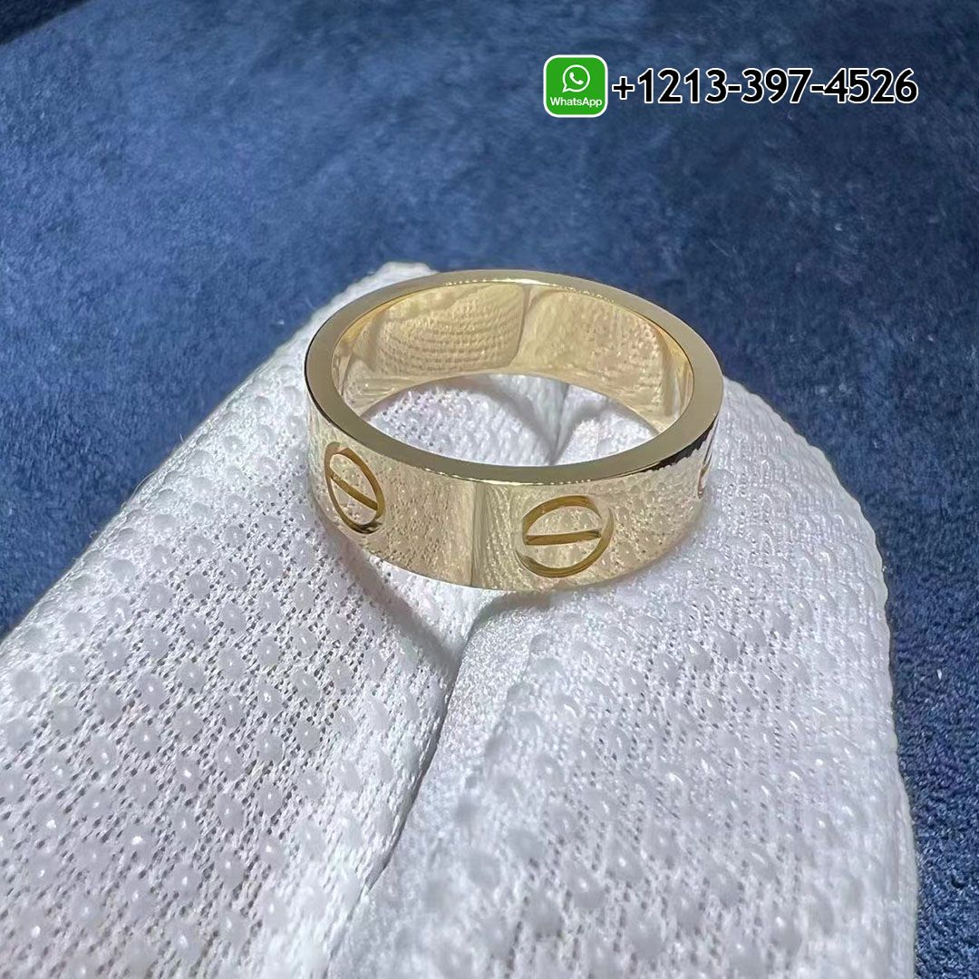 Cartier Pure 18k Yellow Gold 5.5mm Love Ring B4084600