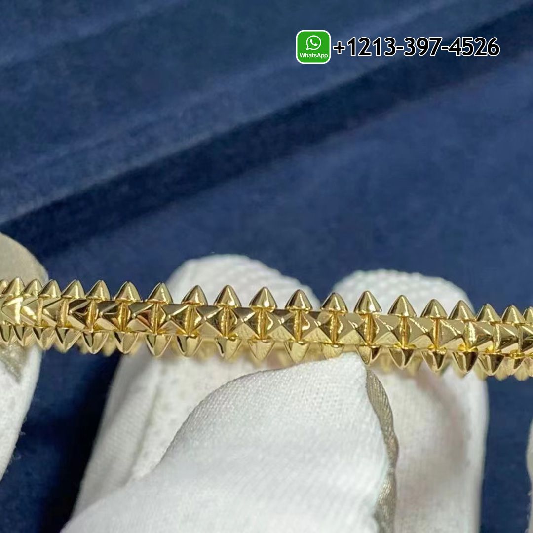 Custom Cartier Pure 18k Yellow Gold Clash de Cartier Small Model Bracelet