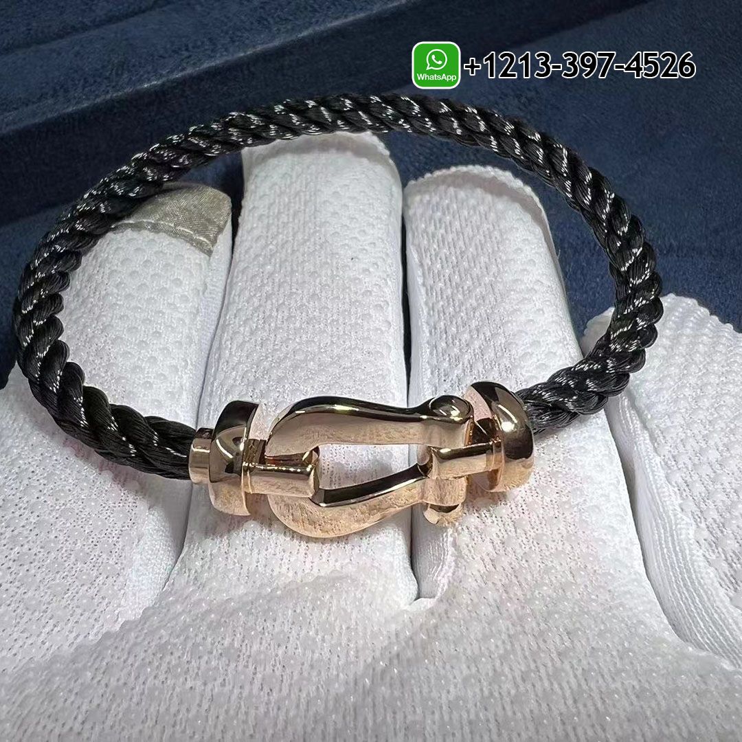 Fred Force 10 Bracelet 18k Rose Gold Large Model -0B0006