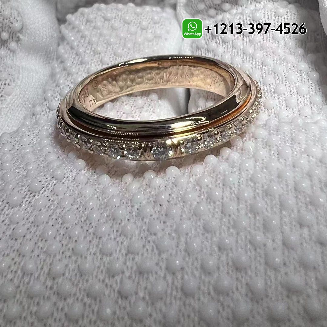 Piaget Possession Wedding 18K Rose Gold Diamond Ring -G34P4N00