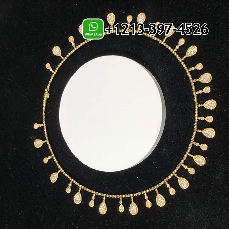 Boucheron 18k Yellow Gold Diamond Serpent Bohème Solarité 35 Motifs Necklace JCL01285